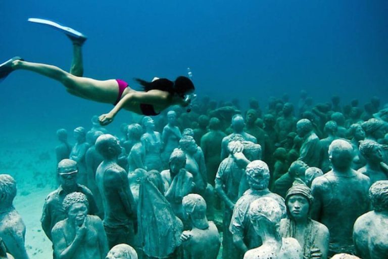 MUSA Under Water Museum Cancun Riviera Maya Snorkeling